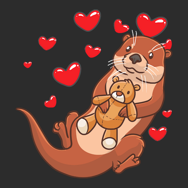 Otter Gift T  Shirt Otter With Stuffed Animal T  Shirt Exclusive T-shirt by stammivy480 | Artistshot