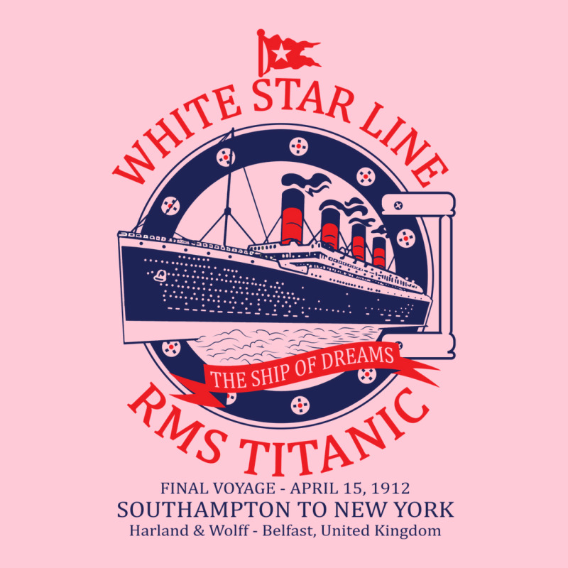 White Star Line   Titanic Round Patch | Artistshot