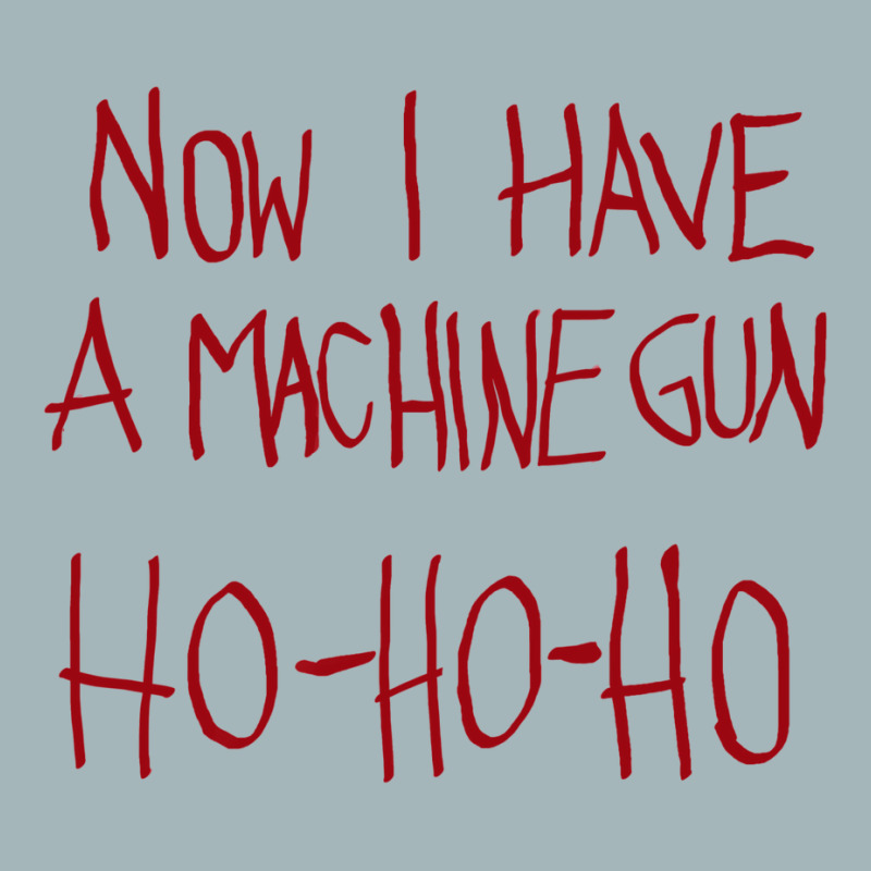 Now I Have A Machine Gun   Ho Ho Ho Unisex Sherpa-lined Denim Jacket | Artistshot