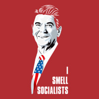 Ronald Reagan I Smell Socialists Ladies Fitted T-shirt | Artistshot