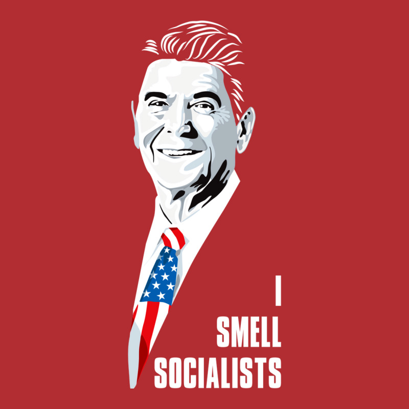 Ronald Reagan I Smell Socialists Ladies Fitted T-Shirt by abaaneojiugof | Artistshot