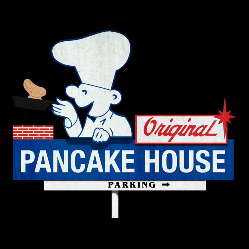 The Original Pancake House Breakfast Restaurant's Marquee From First C Maternity Scoop Neck T-shirt by dingcauc | Artistshot