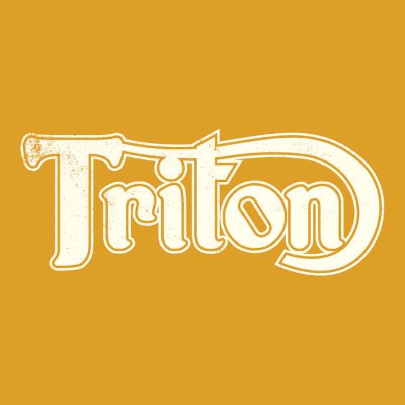 Triton Classic Motorcycles In Vintage Cream T-Shirt by ledwonsteenyi | Artistshot