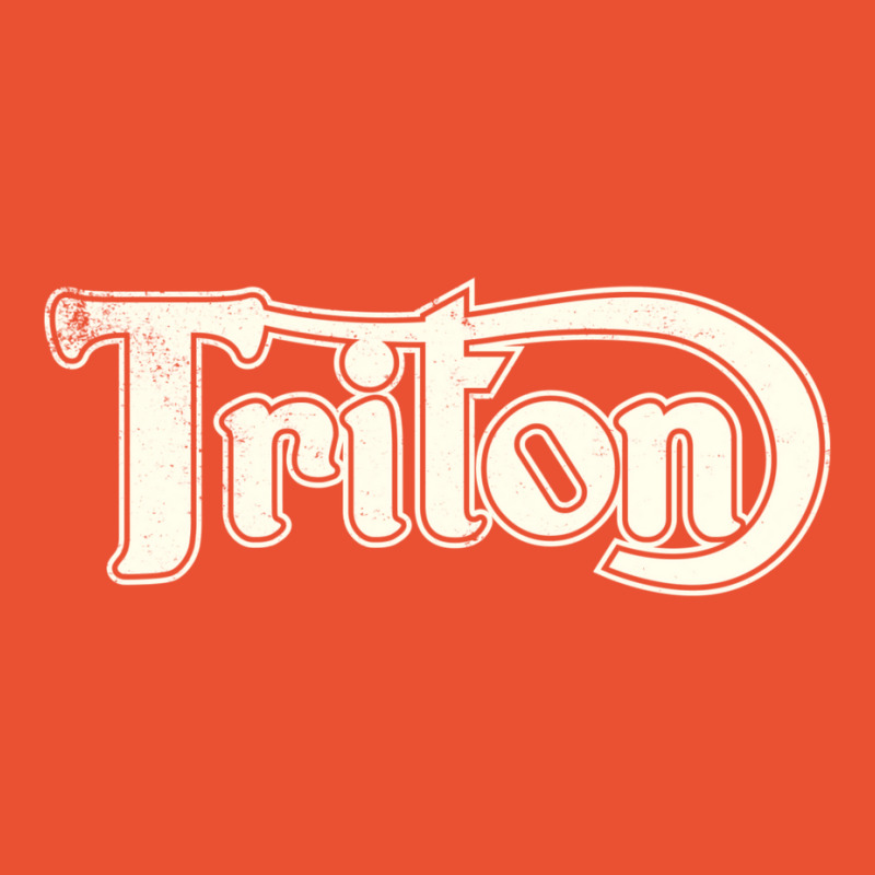 Triton Classic Motorcycles In Vintage Cream Ladies Fitted T-Shirt by ledwonsteenyi | Artistshot