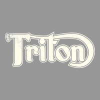 Triton Classic Motorcycles In Vintage Cream Women's V-neck T-shirt | Artistshot