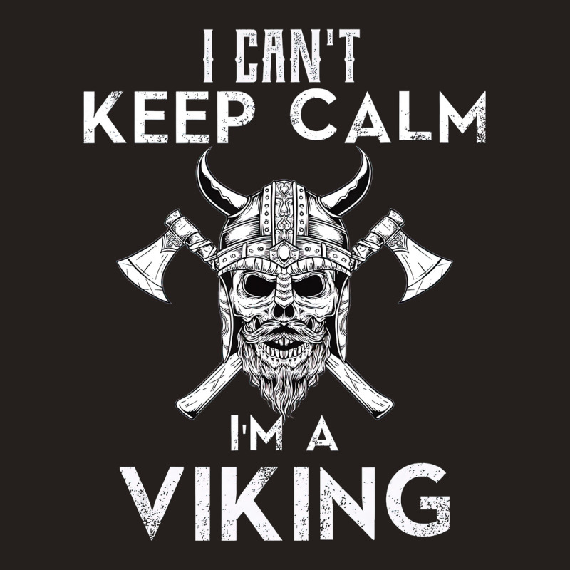 Viking Norse With Helmet And Axes Tank Top | Artistshot