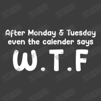 After Monday & Tuesday, Even The Calendar Says W.t.f Men's Polo Shirt | Artistshot