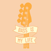 Bass Headstock T  Shirt Bass Is My Life Bass Guitar Headstock T  Shirt Cropped Hoodie | Artistshot