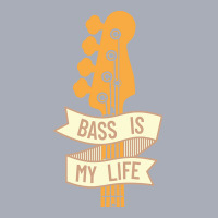 Bass Headstock T  Shirt Bass Is My Life Bass Guitar Headstock T  Shirt Tank Dress | Artistshot