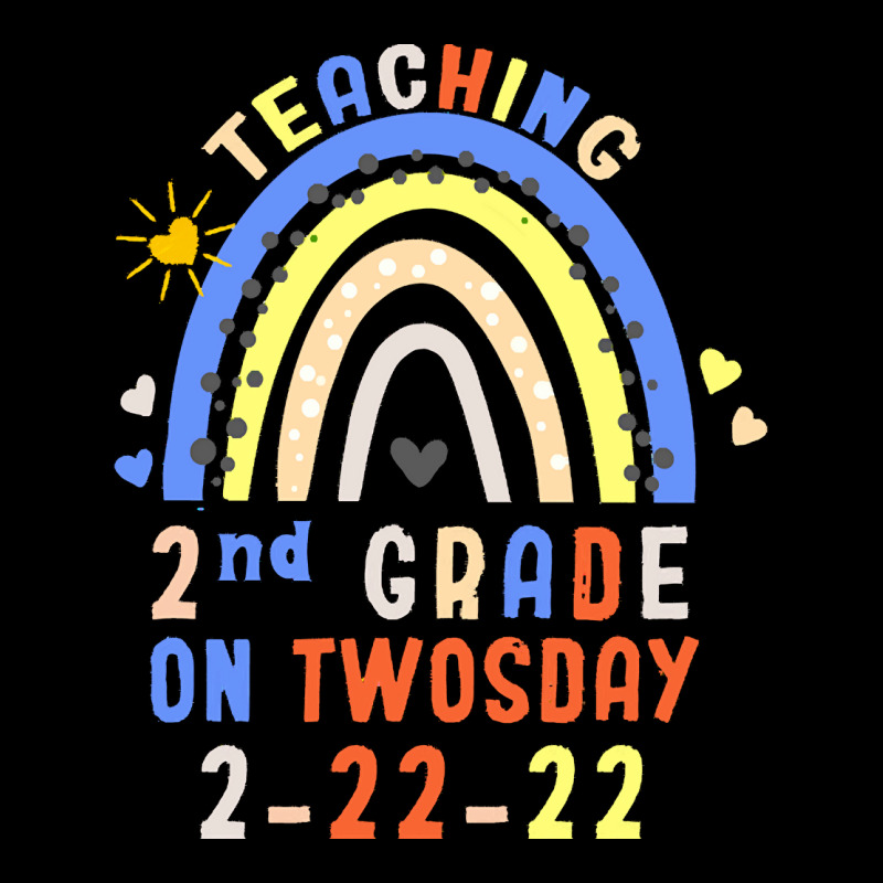 Teaching 2nd Grade On Twosday 2 22 22 H T  Shirt Teaching 2nd Grade On Zipper Hoodie by stammivy480 | Artistshot