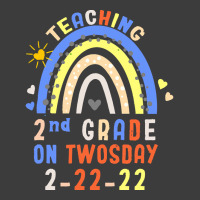 Teaching 2nd Grade On Twosday 2 22 22 H T  Shirt Teaching 2nd Grade On Men's Polo Shirt | Artistshot