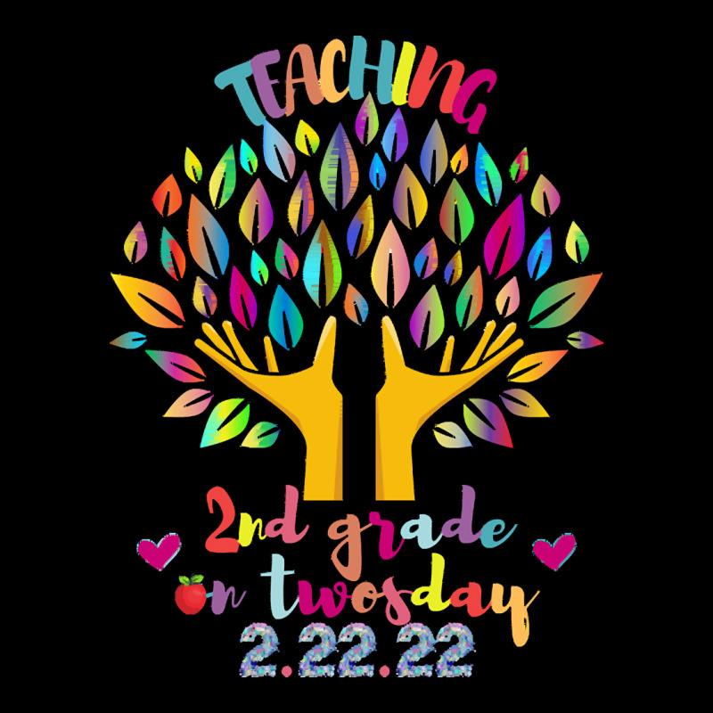 Teaching 2nd Grade On Twosday 2 22 22 T  Shirt Best Teaching 2nd Grade Pocket T-Shirt by stammivy480 | Artistshot