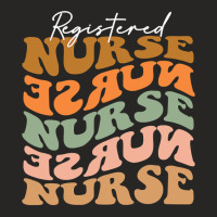 Thankful Registered Nurse Vintage Fall Vibes Autumn Leaves Ladies Fitted T-shirt | Artistshot