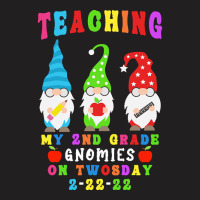 Teaching My 2nd Grade Gnomies T  Shirt Teaching My 2nd Grade Gnomies O T-shirt | Artistshot