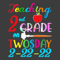 Twosday 2 22 22 T  Shirt Teaching 2nd Grade On Twosday 100 Days Februa Men's Polo Shirt | Artistshot