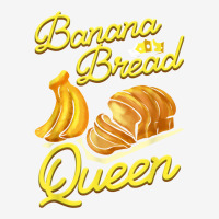 Banana Bread Queen Baking Vegan Baker Gift T Shirt Adjustable Cap | Artistshot