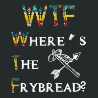 Wtf Where S The Frybread Native American Women's Triblend Scoop T-shirt | Artistshot