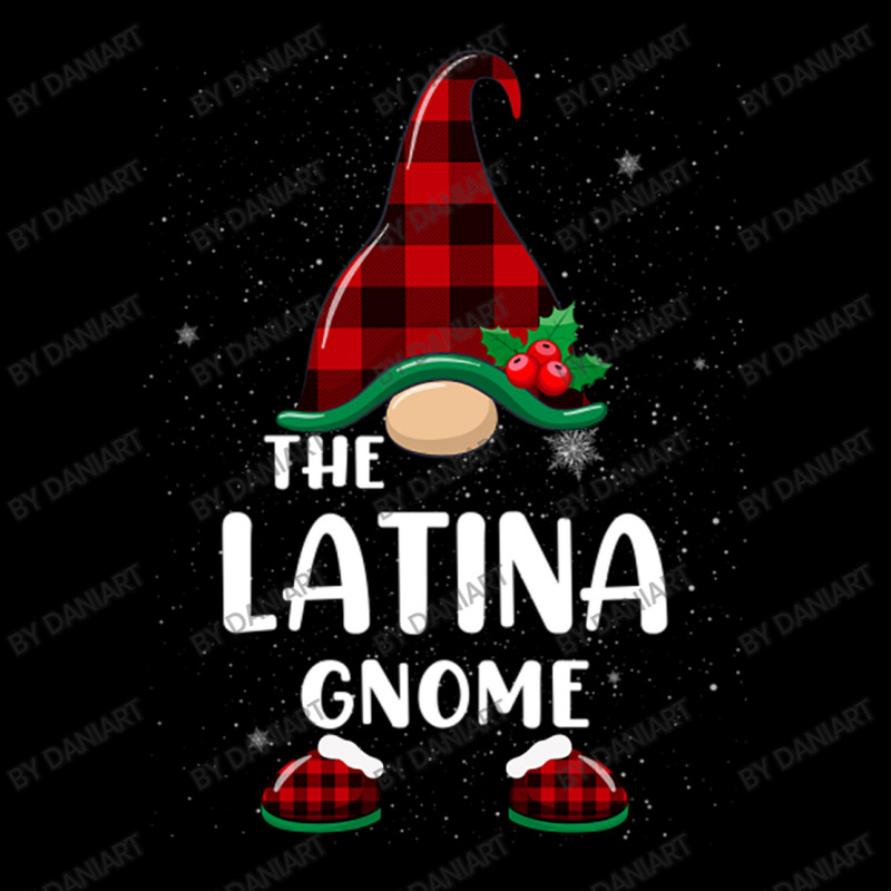 Latina Gnome Buffalo Plaid Matching Family Christmas Pajama Funny Gift Youth Jogger by DaniArt | Artistshot