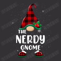 Nerdy Gnome Buffalo Plaid Matching Family Christmas Pajama Vintage Short | Artistshot