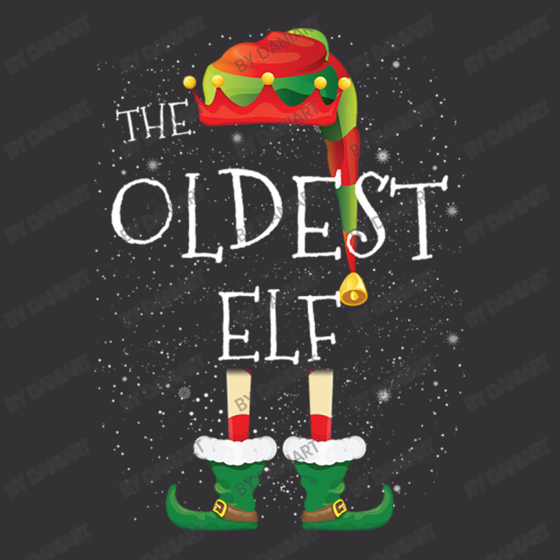 Oldest Elf Family Matching Christmas Group Funny Pajama Gift Vintage Short | Artistshot