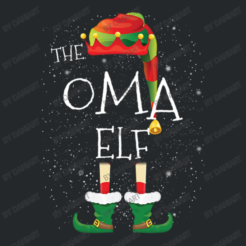 Oma Elf Family Matching Christmas Group Funny Gift Crewneck Sweatshirt | Artistshot