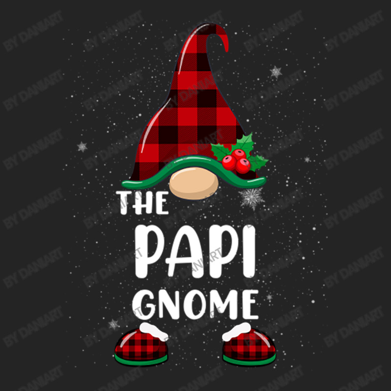 Papi Gnome Buffalo Plaid Matching Family Christmas Pajama Funny Gift 3/4 Sleeve Shirt | Artistshot