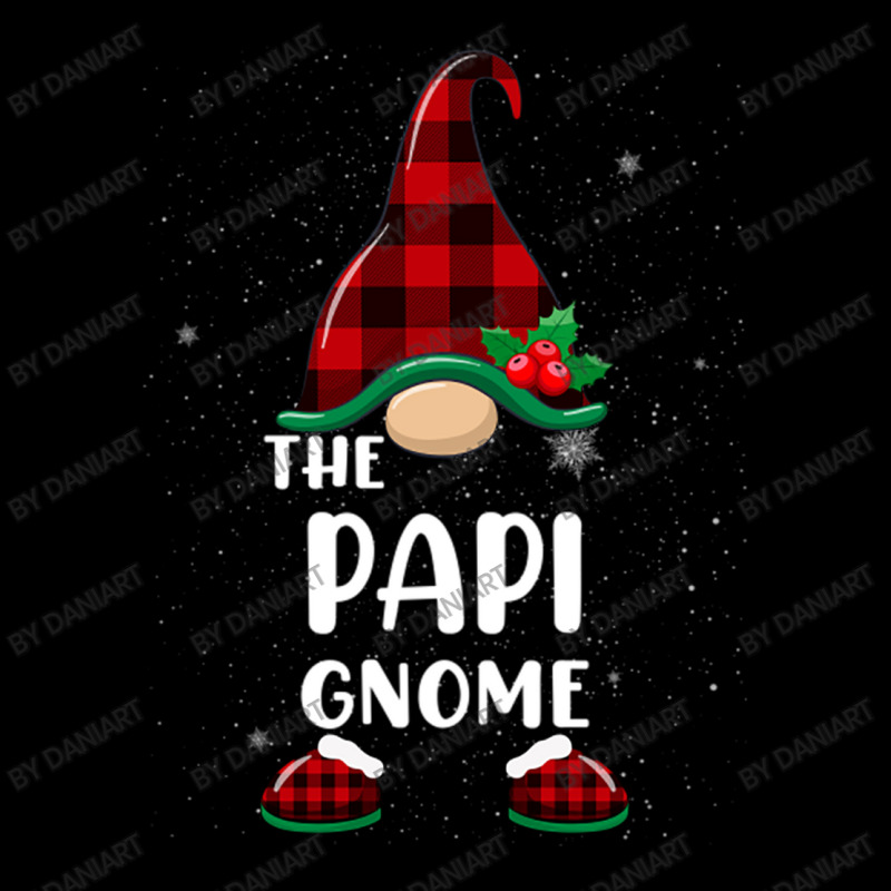 Papi Gnome Buffalo Plaid Matching Family Christmas Pajama Funny Gift Lightweight Hoodie | Artistshot