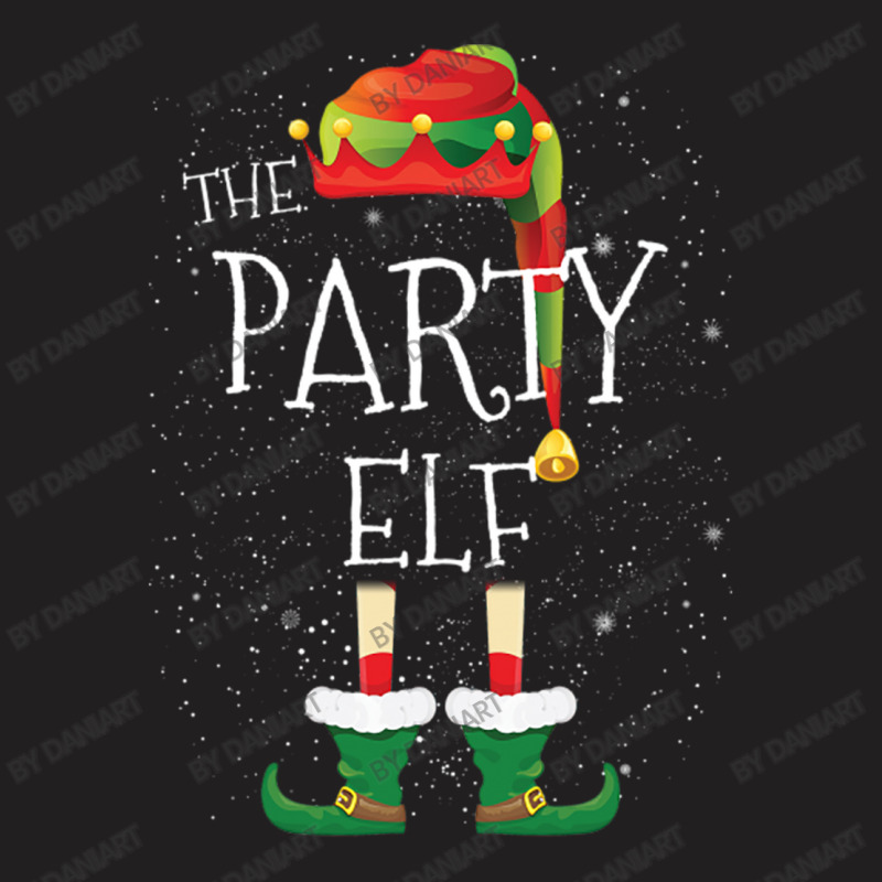 Party Elf Family Matching Christmas Group Funny Gift T-shirt | Artistshot