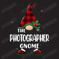 Photographer Gnome Buffalo Plaid Matching Family Christmas Pajama Funn T-shirt | Artistshot