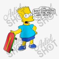 The Simpsons I'm Bart Simpson Ladies Fitted T-shirt | Artistshot