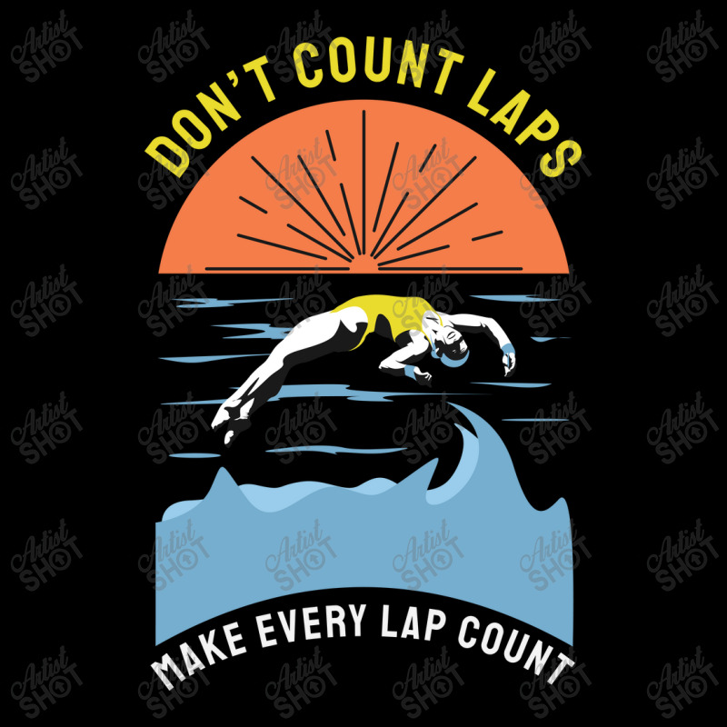 Don’t Count Laps. Make Every Lap Count Adjustable Cap | Artistshot