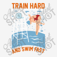 Train Hard And Swim Fast Camper Cup | Artistshot