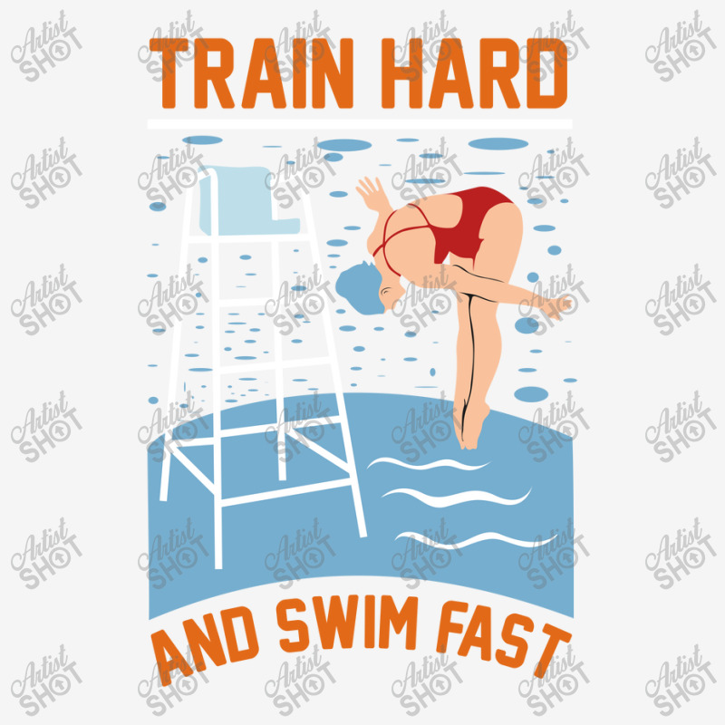 Train Hard And Swim Fast 15 Oz Coffee Mug | Artistshot