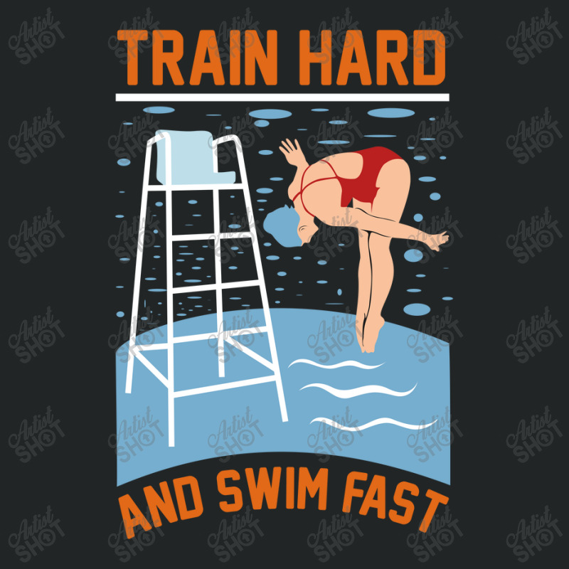 Train Hard And Swim Fast Duffel Bag | Artistshot