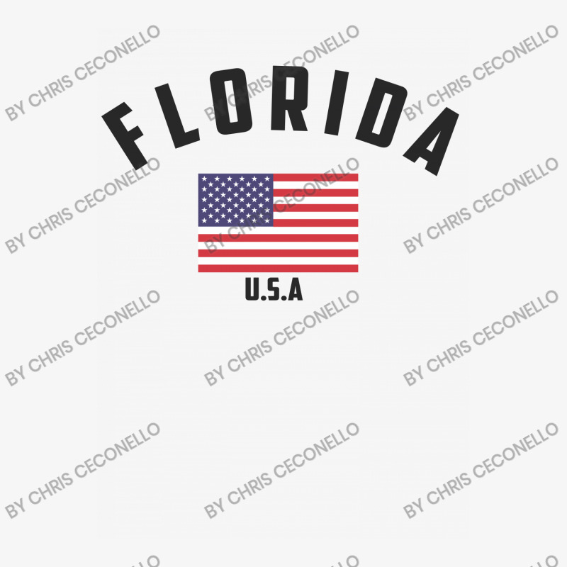 Florida Ladies Fitted T-Shirt by Chris Ceconello | Artistshot