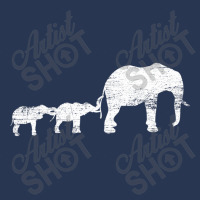 Animal Lover Gift Africa Safari Animals Family Elephant Men Denim Jacket | Artistshot