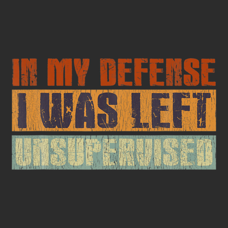 Funny In My Defense I Was Left Unsupervised Retro Vintage Exclusive T-shirt | Artistshot