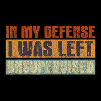 Funny In My Defense I Was Left Unsupervised Retro Vintage Men's 3/4 Sleeve Pajama Set | Artistshot