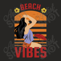 Beach Vibes Ladies Fitted T-shirt | Artistshot