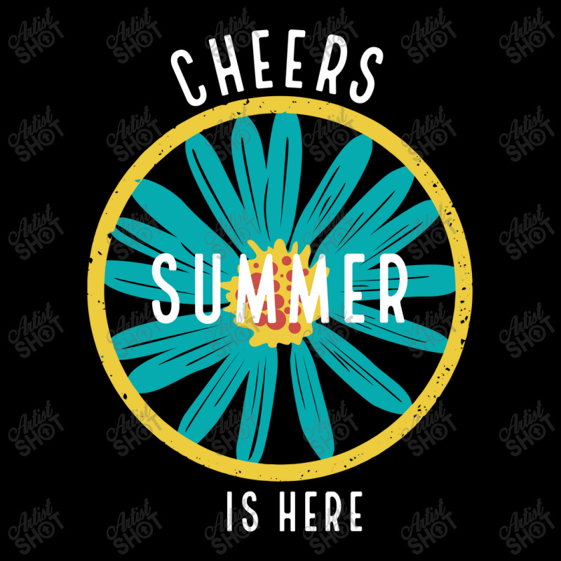 Cheers Summer Is Here Youth Hoodie by April Shop | Artistshot