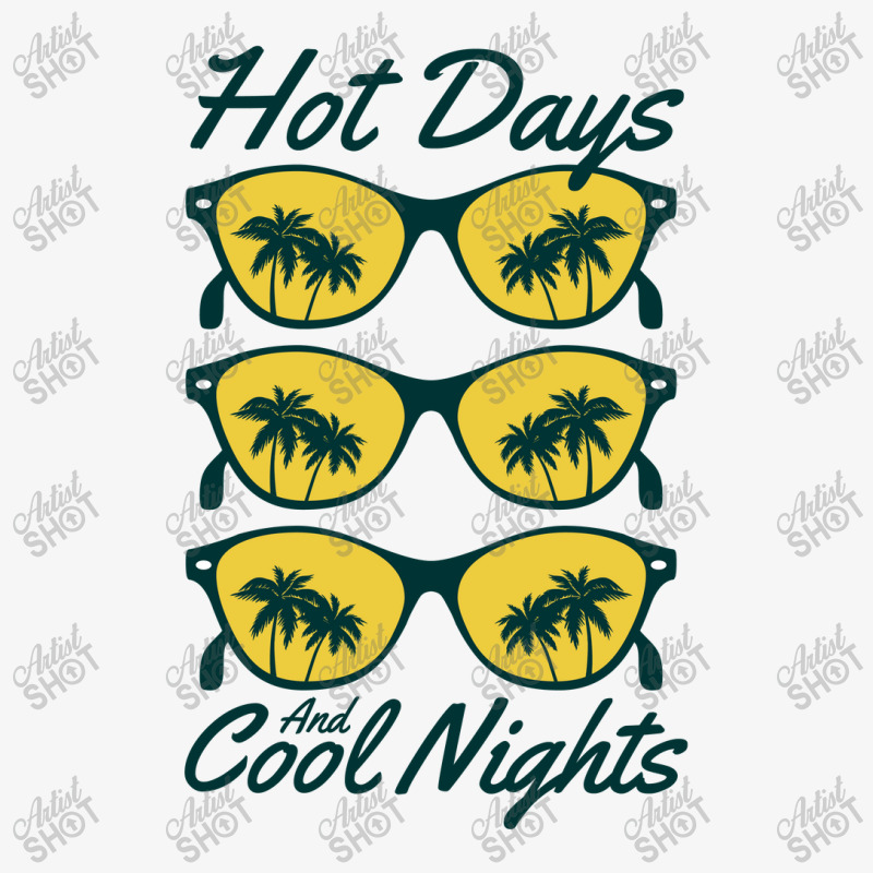 Hot Days And Cool Nights Ladies Fitted T-Shirt by April Shop | Artistshot