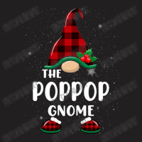 Poppop Gnome Buffalo Plaid Matching Family Christmas Pajama Funny Gift T-shirt | Artistshot