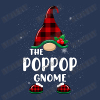 Poppop Gnome Buffalo Plaid Matching Family Christmas Pajama Funny Gift Men Denim Jacket | Artistshot