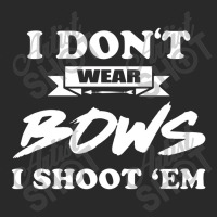 I Don`t Wear Bows I Shoot Èm Toddler T-shirt | Artistshot