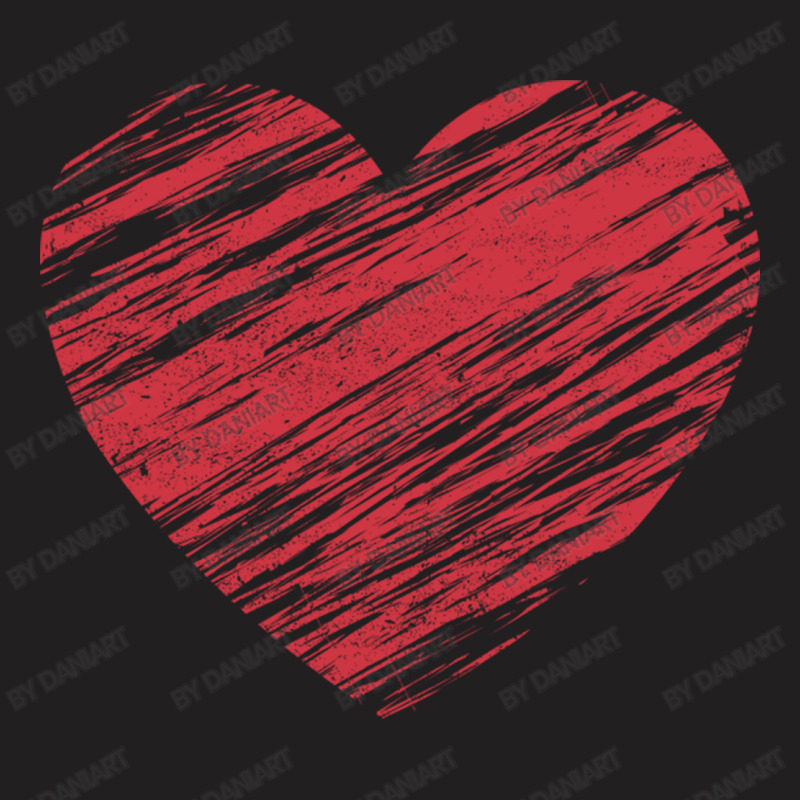 Red Heart Happy Valentines Day T-shirt | Artistshot