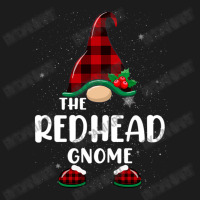 Redhead Gnome Buffalo Plaid Matching Family Christmas Pajama Funny Gif Hoodie & Jogger Set | Artistshot