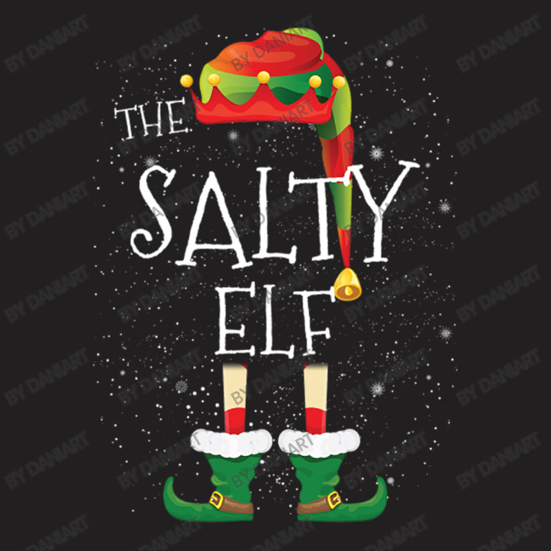 Salty Elf Family Matching Christmas Group Funny Gift T-shirt | Artistshot