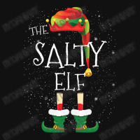 Salty Elf Family Matching Christmas Group Funny Gift Graphic T-shirt | Artistshot