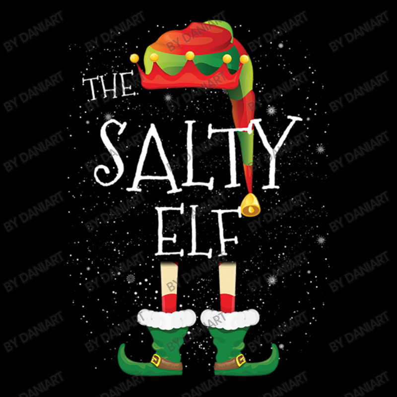 Salty Elf Family Matching Christmas Group Funny Gift Men's Long Sleeve Pajama Set | Artistshot