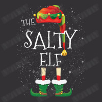 Salty Elf Family Matching Christmas Group Funny Gift Vintage Hoodie | Artistshot